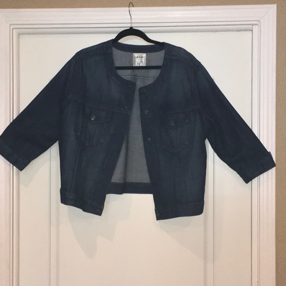 Old Navy Dark Denim Jacket